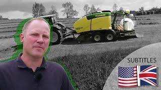 Agricultural contractor Albrecht – advantages of the KRONE Comprima Plus round balers