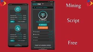 For The Complete USDT Mining Free Script + Admin Panel Script Php