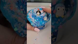 Penguin Party Slime Dazzle New Slime In Stock Satisfying Slime #slime