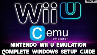 CemuWii U Emulation Setup Guide 2024 + 4K Settings #cemu #wiiu #emulator