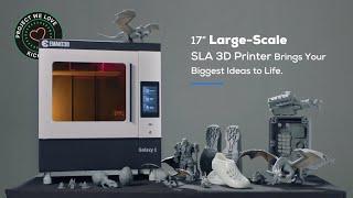 A Kickstarter Project We Love: Emake3D Galaxy 1, The 17” Large-Scale Sla 3D Printer