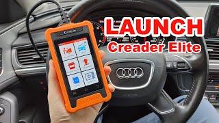 LAUNCH Creader Elite - overview of functionality, encoding, adaptations, errors