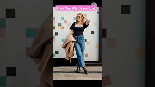 Black top with jeans #ytshots #viralvideo #blacktop