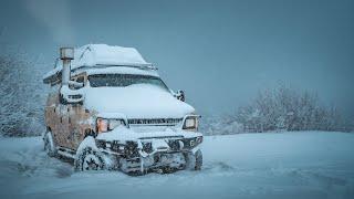 Camping - Unexpected Snowstorm Best Day Ever