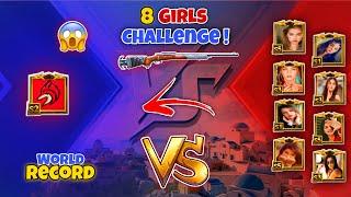  8 GIRLS PRO PLAYERS CHALLENGED ME  IN NEW MODE  SAMSUNG,A7,A8,J4,J5,J6,J7,J9,J2,J3,J1,XMAX