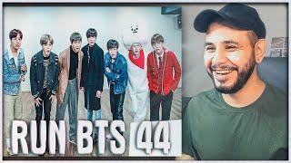 RUN BTS - 44 эпизод ️ 5 ЧУВСТВ ️ (2 часть) РЕАКЦИЯ