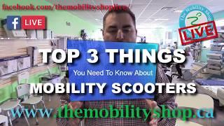 The Mobility Shop LIVE - Step 2 Mobility Scooters