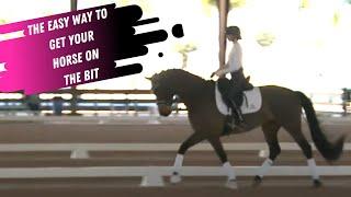 Dressage Exercise: The EASY Way To Get Your Horse On The Bit!