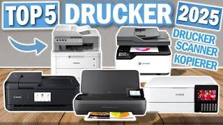 Top 5 MULTIFUNKTIONSDRUCKER 2025 | Die Besten Drucker, Scanner, Kopierer im Vergleich