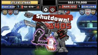 Shutdown a 700,000 HP Titan with Dual Flaming Hammer & Stomped to -3000 Resist?!! | Supermechs