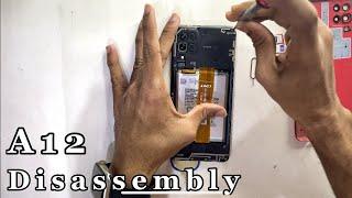 SAMSUNG GALAXY A12 |  DISASSEMBLY REPAIR  VIDEO | OPENING .