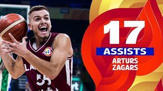 Arturs Zagars (17 AST) | TCL Player Of The Game | LAT vs LTU | FIBA Basketball World Cup 2023