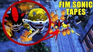 O FIM DO *SHADOW SHIN SONIC TAPES* E *TAILS SHIN TAPES* na CIDADE DO GARRY'S MOD! - NightExtreme