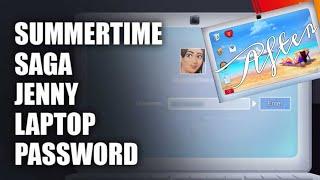 SUMMERTIME SAGA Jenny leptop password  || How to find Jenny computer password || Leptop password ||