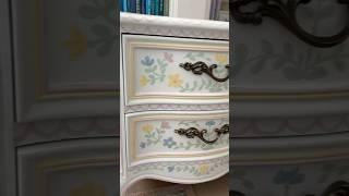 Proof that painting wood furniture can be magic—meet my folk art nightstand! 