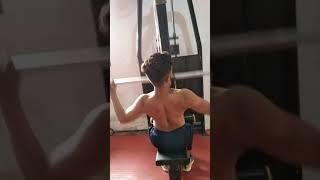 Back exercise # whats app stuts video #muscle fitness 007