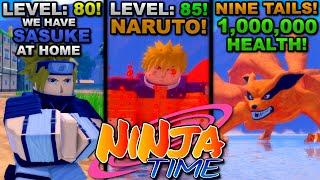 I Spent 24 Hours Defeating The Nine Tails In Roblox Ninja Time... Here's What Happened!