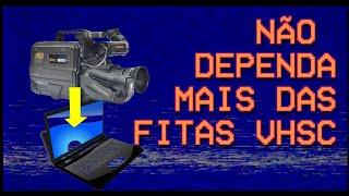 Aprenda a ligar sua camera VHS no computador