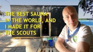 Is this the best sauna in the World? A scout sauna / Partiolaisten leirisauna