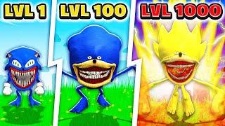 Level 1 Shin Sonic vs Level 1000 Shin Sonic