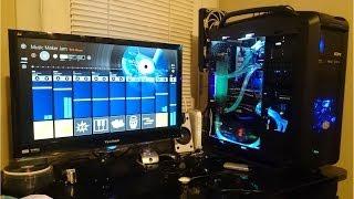 Extreme Water cooling PC build AMD FX XSPC (Cooler Master COSMOS)