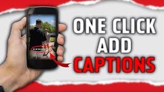 How To Add Auto Caption On Your Videos Using CapCut #youtube #capcut