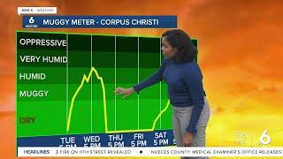 Cool Fall conditions before "summer' like weather returns tomorrow