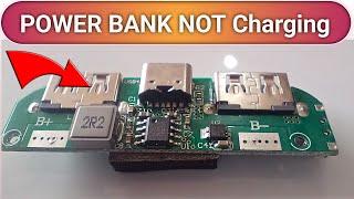 power bank not charging only blinking | power bank input charging problem | power bank not charging