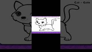 Colouring the picture pussy cat for kids #nimblekiddy#kids #youtubeindia #youtubevideo #youtubekids