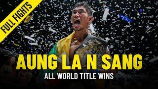 Every Aung La N Sang World Title Win In ONE Championship