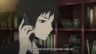 Durarara!! x2 Shou - Izaya hangs up on his sisters (Part 1)