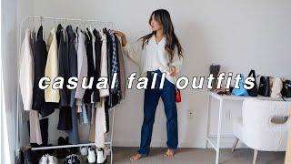 CASUAL FALL OUTFITS  | fall fashion lookbook 2021