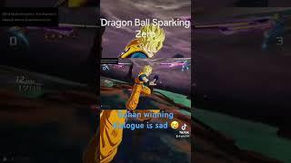 Dragon Ball Sparking Zero Love playing as Future Gohan but winning be sad 