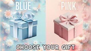 Choose your gift ||2 gift box challenge|Pink & Blue #giftboxchallenge#chooseyourgift #pinkvsblue