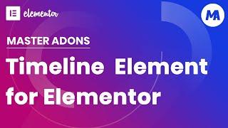 Free Timeline widget for Elementor Page builder