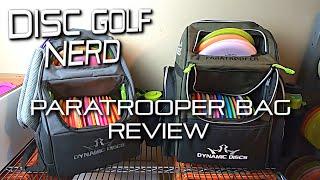 Dynamic Discs Paratrooper Bag Review - Disc Golf Nerd