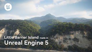 Little Barrier Island (Te Hauturu-o-Toi) made in Unreal Engine 5