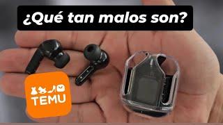 Probé los audífonos TWS Bluetooth que promociona mucho Temu, ¿Valen la pena?