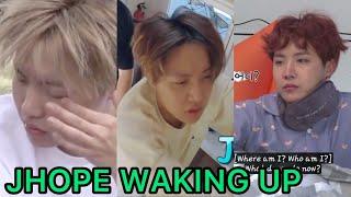 Bts Jhope Waking up/Sleepy #jhope #bts #hoseok