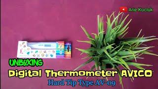 Digital Thermometer Avico. Unboxing.