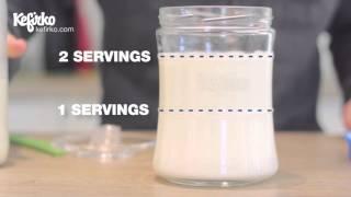 HOW TO MAKE MILK KEFIR WITH KEFIRKO