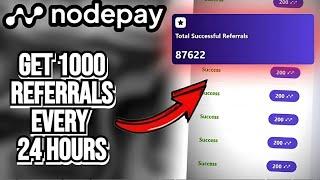 How to get UNLIMITED Referrals & points on NodePay - Step by step Guide