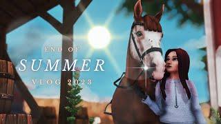 End Of Summer Vlog 2023 || Star Stable RRP