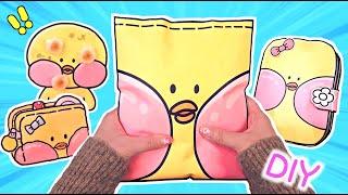 paper diy  Lalafanfan Blind Bag / Pop the pimples #skincare #asmr #mukbang #종이놀이