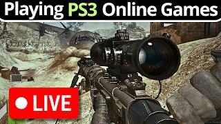 Playing PS3 Online Games With Viewers!