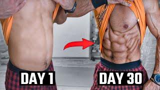 Get ABS in 30 DAYS. Workout at Home.