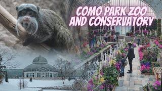 Como Park Zoo and Conservatory During the Winter