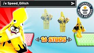 How to SPEED GLITCH in Roblox! (BEST METHOD)