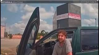 Drunk Driver Tries To Give Police His Gun & They Kill Him