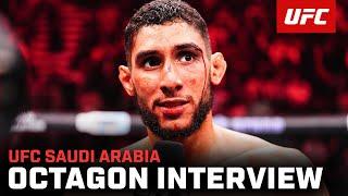 Farés Ziam Octagon Interview | UFC Saudi Arabia